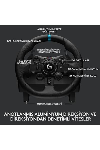 LOG�TECH G923 RAC�NG WHELL