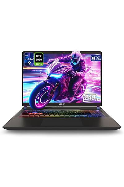 MSI Vector 16 HX AI 400 Intel Ultra 9-275HX 16GB DDR5 1TB SSD GeForce RTX 5080 16