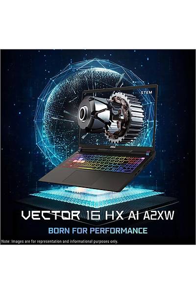 MSI Vector 16 HX AI 400 Intel Ultra 9-275HX 16GB DDR5 1TB SSD GeForce RTX 5080 16