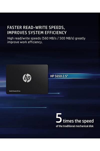 Hp S650 Ssd�2,5