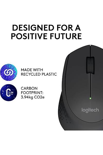 Logitech M280 Kablosuz Mouse Siyah 910-004287