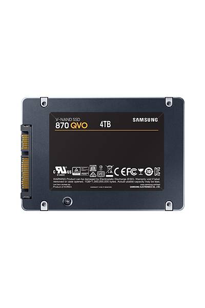 Samsung 870 QVO 4TB SSD Disk MZ-77Q4T0BW550 - 520 MB/s, Sata3