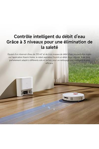 Xiaomi Vacuum H40 ��p �stasyonlu Ak�ll� Robot S�p�rge