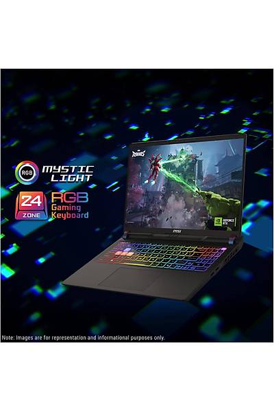 MSI Vector 16 HX AI 400 Intel Ultra 9-275HX 16GB DDR5 1TB SSD GeForce RTX 5080 16