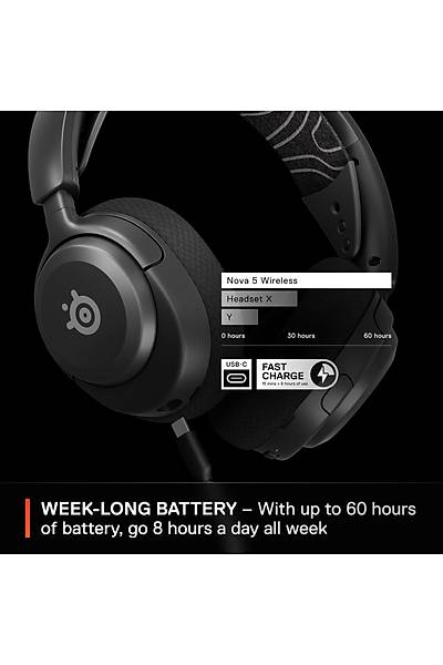 STEELSERIES SSH61671 ARCTS NOVA 5 BEYAZ KULAKLIK
