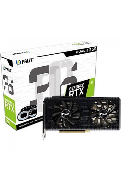 Palit RTX3060Ti DUAL 8GB 256Bit GDDR6  3-DP HDMI