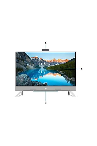 DELL EC242501020UBU I5-1334U 16GB 512SSD UBUNTU 23.8 AIO