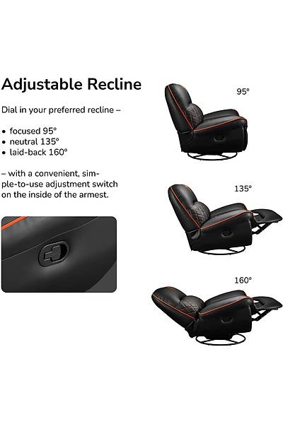 COUGAR CGR-OVL-ORB OVERLORD GAMING CHAIR