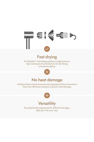 DYSON HD08 EU SA KURUTMA