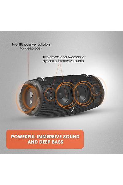 JBL Xtreme 3 Bluetooth Speaker - Black