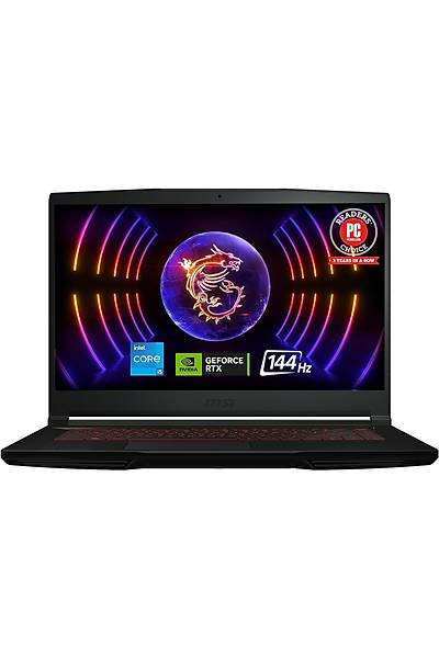 MSI Thin GF63 12UDX 15.6in FHD 144Hz i7-12650H RTX 3050 512GB SSD 8GB RAM W11H Gaming Laptop (THIN GF63 12UDX-450AU)