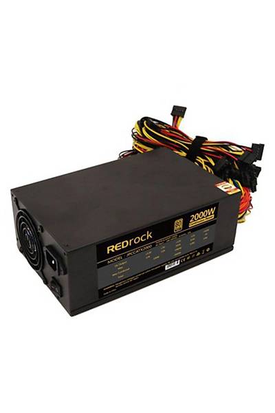 Redrock 2000W JPCCATX2000 Mining G�� Kayna��80+ Gold / 2x8cm Fan