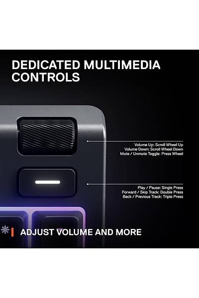 STEELSERIES APEX 3 TR 64808 IP32 RGB GAMING KLAVYE