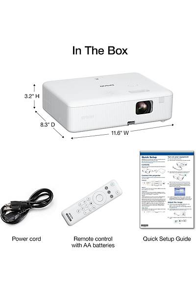 EPSON CO-W01 WXGA3000 ANS PROJEKS�YON