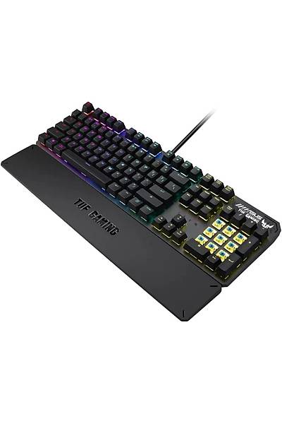 ASUS RA05 TUF GAMING K3 D/RD RED SWITCH RGB KLAVYE