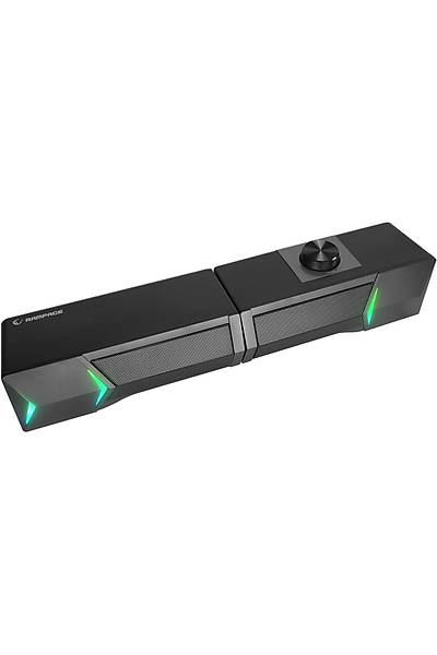 Rampage Elegant X10 RGB I��kl� Multimedia Gaming Oyuncu Speaker
