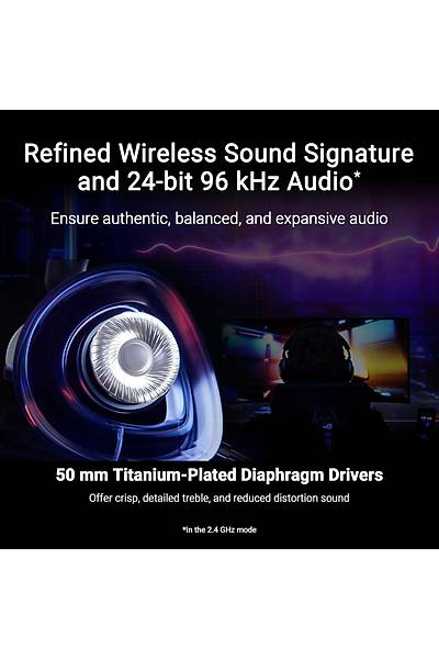 ASUS ROG DELTA II WIRELESS KULAKLIK