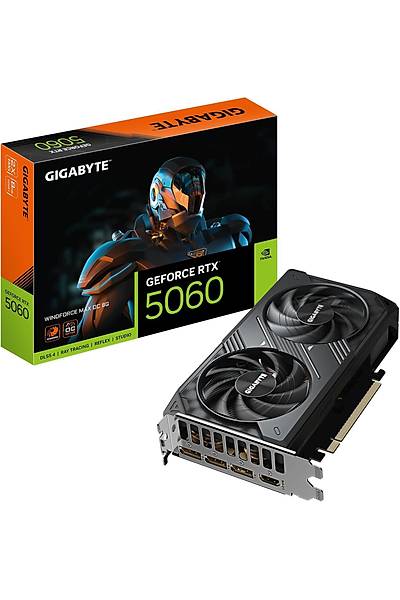 GIGABYTE RTX5060 GV-N5060WF2MAX OC-8GD WINDFORCE MAX OC 8GB VGA
