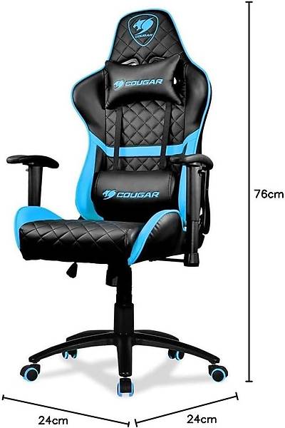COUGAR CGR-ARMOR ONE SKY BLUE GAMING KOLTUK