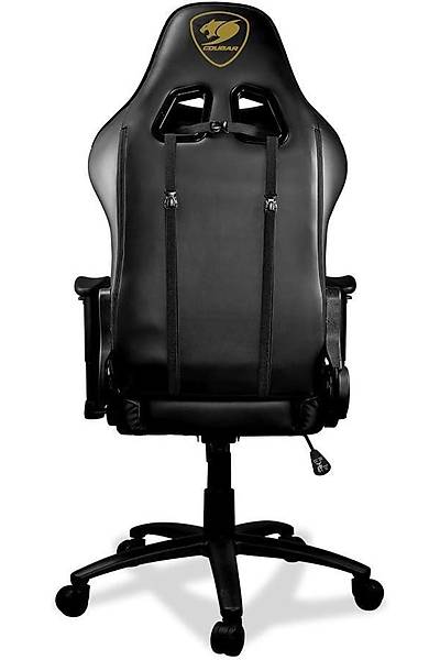 Cougar Cgr-Armor One Royal siyah oyuncu koltuu