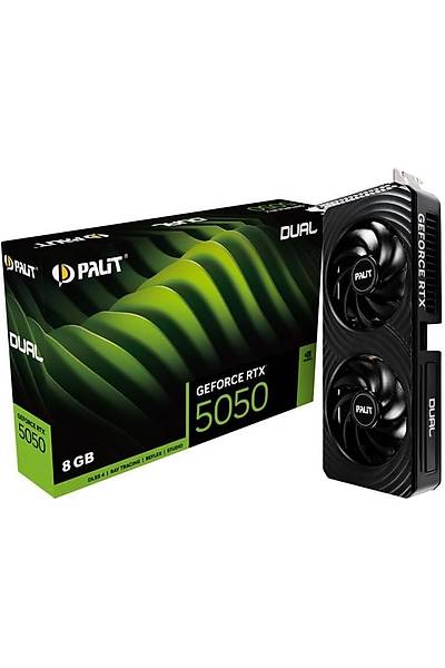 Palit RTX5050 DUAL 8GB 128Bit GDDR6