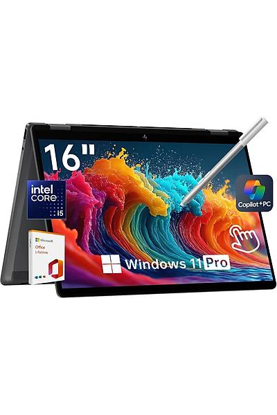 HP OmniBook X Flip 2-in-1 Copilot+ Intel Ultra 5 226V 16GB DDR5 512GB SSD16