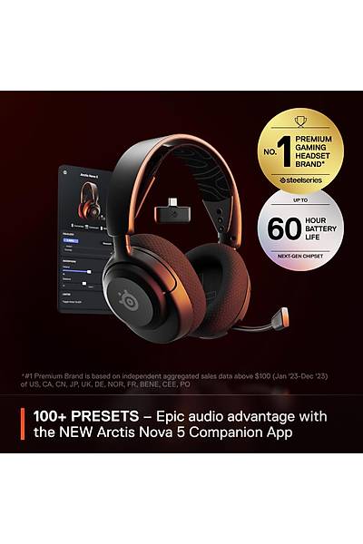 STEELSERIES SSH61671 ARCTS NOVA 5 BEYAZ KULAKLIK
