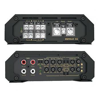 Qline Qs 250.4 sq 4 Kanal Midrange Anfisi Splhifi