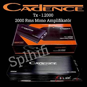 Cadence Tx 1.2000 Mono Amplifikator