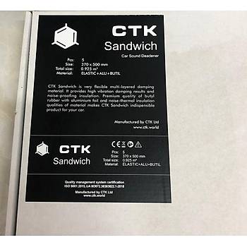 Ctk Sandwich Modeli 37x50 5 Adet 1 Paket 8mm Arac zolasyon