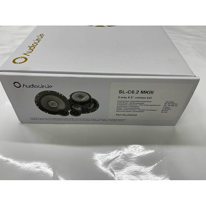 Audiocircle Stuttgart Line 16 cm komponent Splhifi