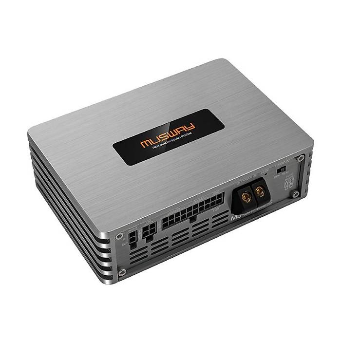 Musway M5 DSPli 5 Kanal Amfi + 9 Kanal DSP | Soket Sokete Montaj, Uzaktan DSP Ayar | SPLHIFI