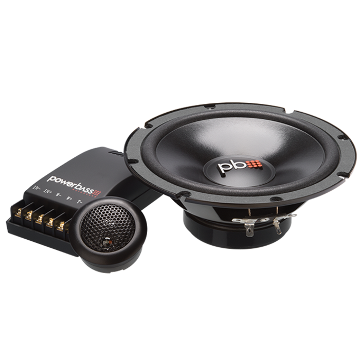Powerbass S-60C 16 cm Komponent Hoparlr | 70 W RMS / 210 W Peak | SPLHIFI