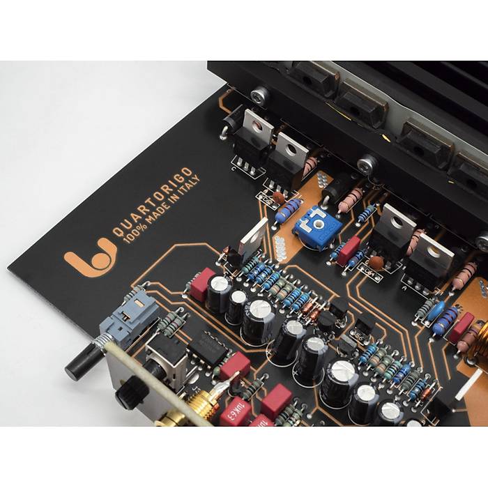 Quartorigo Fantasia 3.2 2 Kanall� High-End Amplifikat�r | 2 x 180W RMS | 1210W Mono | SPLHIFI