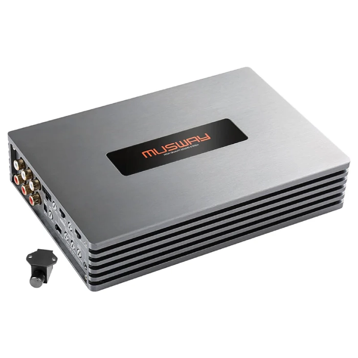Musway FOUR 100 4 Kanal Snf D Amfi | 4131 W 4 ohm  4218 W 2 ohm  Kpr 2435 W 4 ohm (14.4 V) | High-Level + RCA | SPLHIFI