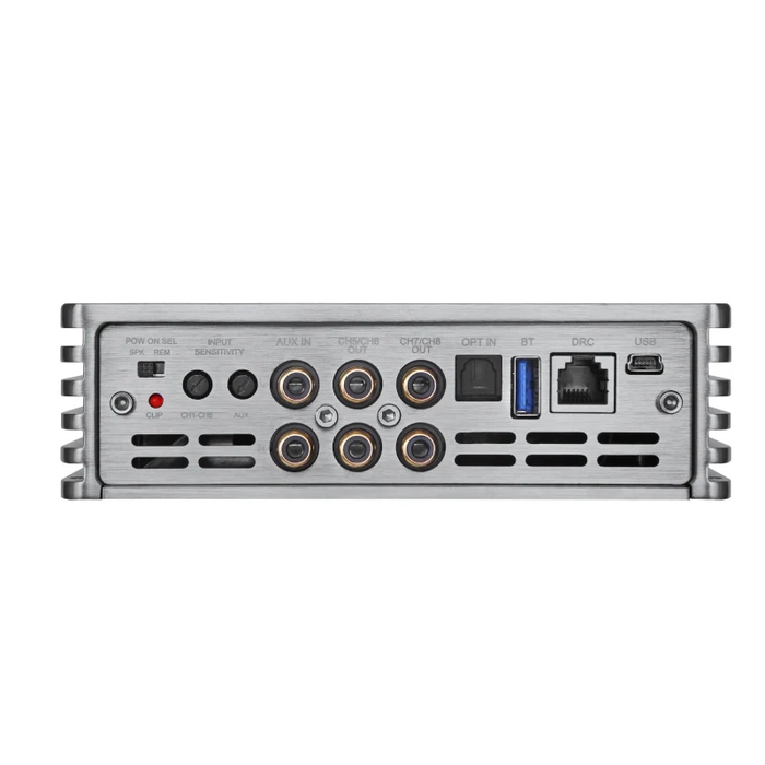 Musway M4+ DSPli 4 Kanal Amfi + 8 Kanal DSP | Soket Sokete Montaj, Uzaktan DSP Ayar | SPLHIFI