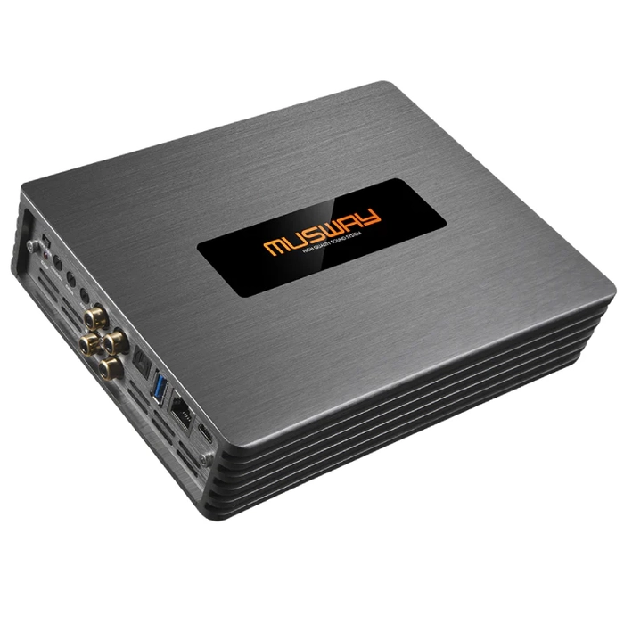 Musway M6 DSPli 6 Kanal Amfi + 8 Kanal DSP | Soket Sokete Montaj, Uzaktan DSP Ayar | SPLHIFI