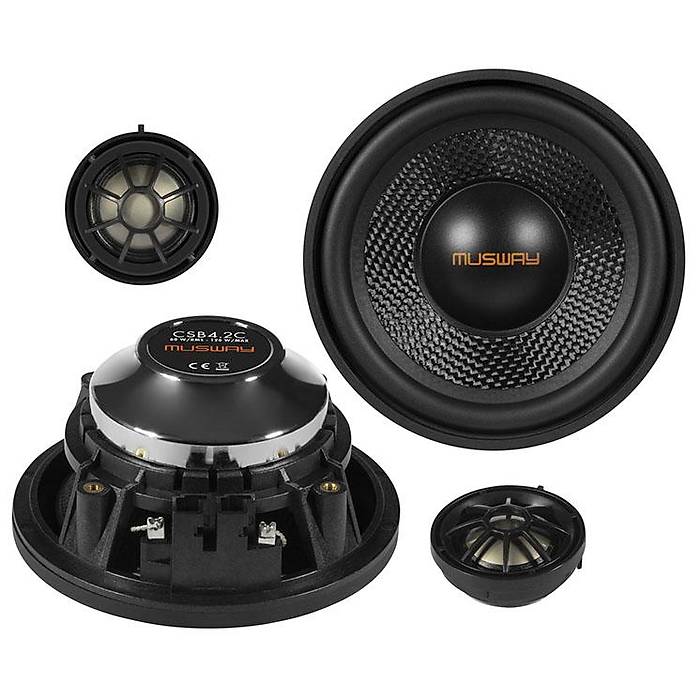 Musway BMW �zel Full Ses Sistemi Paketi | Komponent + Koaksiyel + 2 Adet Subwoofer | SPLHIFI