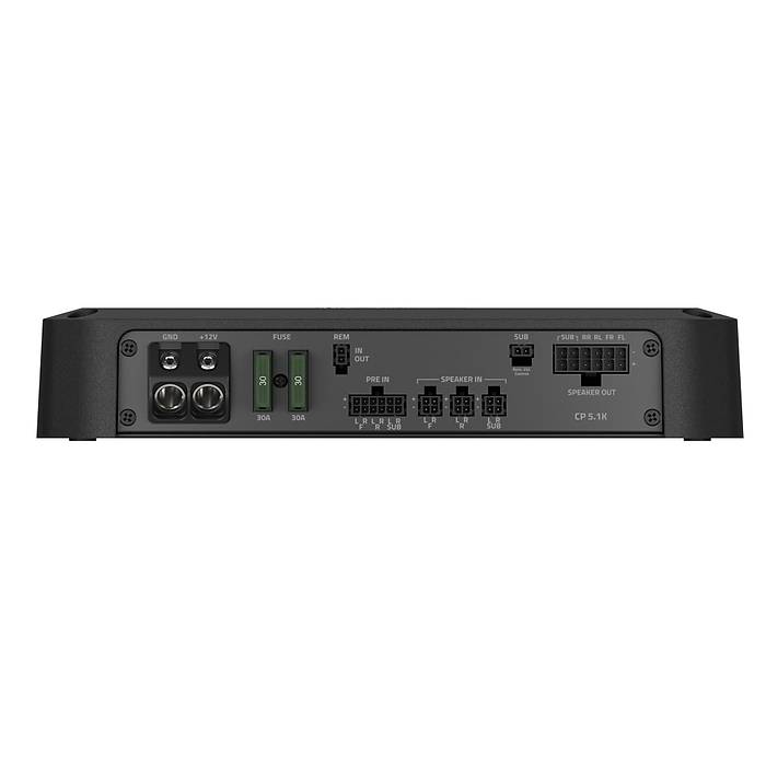 Hertz CP 5.1K 5 Kanal Snf D Amfi | 80 W 4 + 330 W 1 @ 4 Ohm | 130 W 4 + 510 W 1 @ 2 Ohm | SPLHIFI