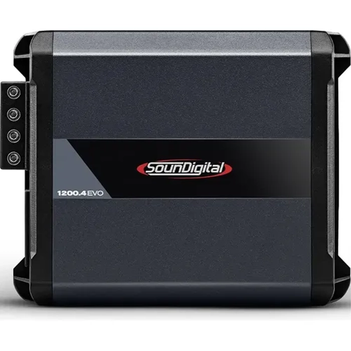 Sound Digital SD-1200.4d4 EVO 5.0 4 Kanall� Full Range Amplifikat�r | 4 Ohm 4x300W RMS | 2 Ohm 4x198W RMS | SPLHIFI