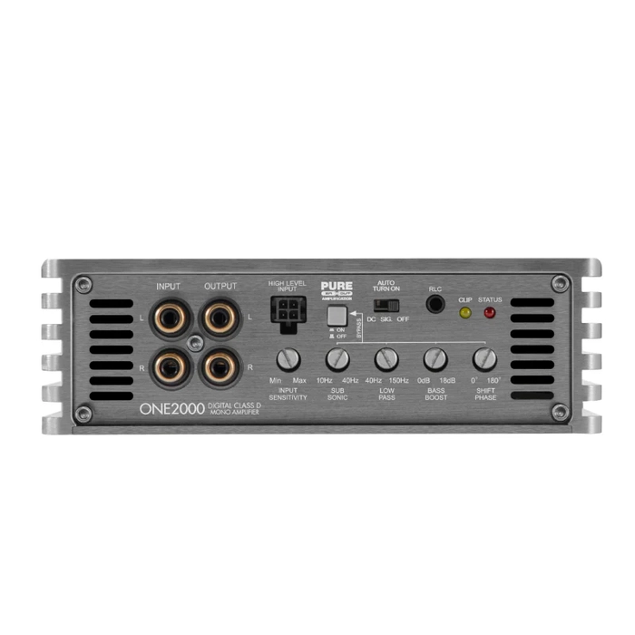 Musway ONE 2000 Mono Snf D Amfi | 750 W 4 ohm  1250 W 2 ohm  2000 W 1 ohm | Subsonic + LPF | SPLHIFI