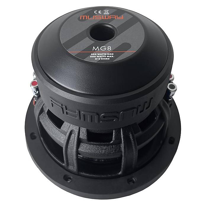 Musway MG8 20 cm (8) Kompakt Ara Subwoofer (DVC 2+2 ?) | 300 W RMS / 600 W Peak | SPLHIFI