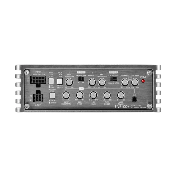 Musway FIVE 100 5 Kanal Snf D Amfi | 4115 W 4 ohm + 1225 W 4 ohm | 4200 W 2 ohm + 1400 W 2 ohm | Sub 1 ohm 600 W | SPLHIFI