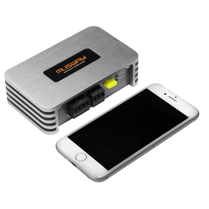 Musway P2 2 Kanal Snf D Amfi | 270 W 4 ohm  2105 W 2 ohm | Musway DSP ile Tam Entegrasyon | SPLHIFI