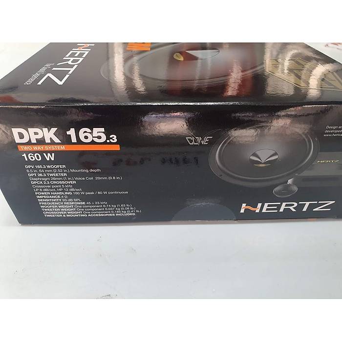 Hertz Dpk 165  Mid takimi