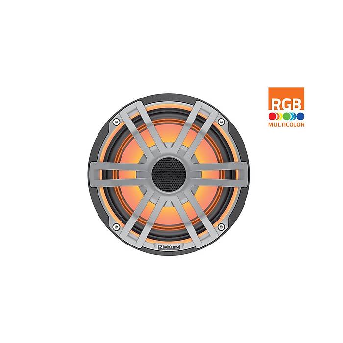 Hertz HEX 6.5 S-LD-G RGB I��kl� Marin Hoparl�r | 100W Metalik Gri | SPLHIFI
