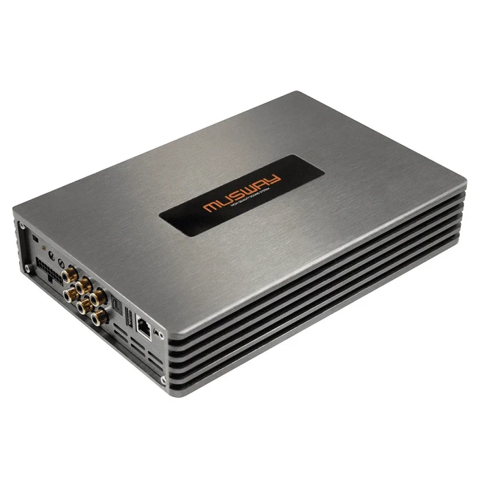Musway M6 Pro DSPli 6 Kanal Amfi + 10 Kanal DSP | 6120 W 4 ohm / 6200 W 2 ohm | Kpr 3400 W 4 ohm | SPLHIFI