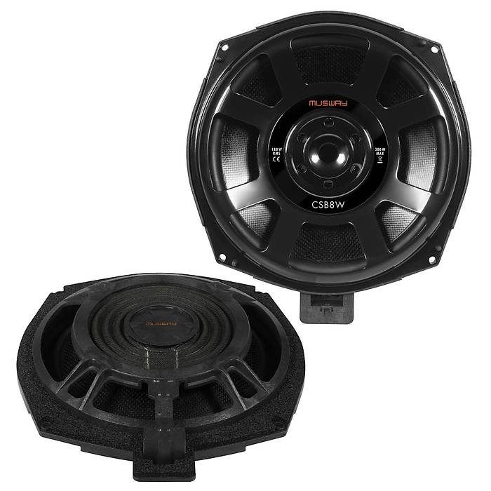 Musway Mini Cooper Uyumlu 20 cm Koltuk Alt� Subwoofer Seti | SPLHIFI