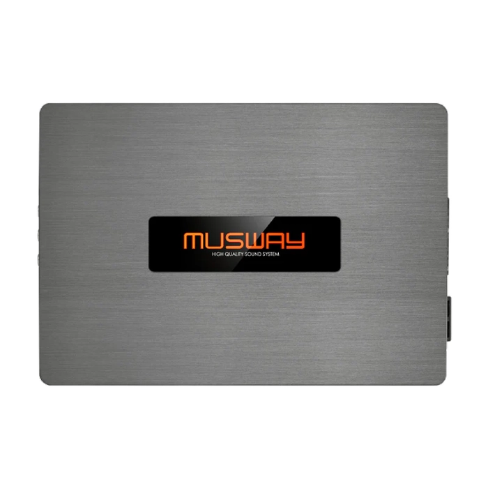 Musway M6 Pro DSPli 6 Kanal Amfi + 10 Kanal DSP | 6120 W 4 ohm / 6200 W 2 ohm | Kpr 3400 W 4 ohm | SPLHIFI