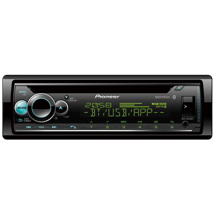 Pioneer DEH-S5250BT Bluetooth'lu CD/USB Oto Teyp | 2 RCA | SPLHIFI